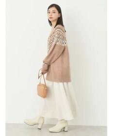 earth music&ecology オーロララメノルディックチュニック