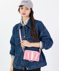 LeSportsac MINI ROLL BAG/スペクテイターピオニーピンク