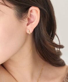 Phoebe 【Xmas Collection】パヴェモチーフネックレス&ツイストイヤリングセット/BOX&ショッパー付き