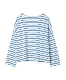 AMERICAN HOLIC ボートネックボーダープルオーバー