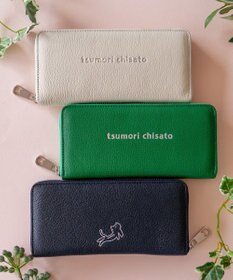 tsumori chisato CARRY オーロラネーム ラウンドファスナー長財布