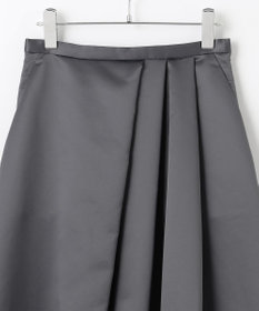 #Newans ヘビーサテンフレアースカート