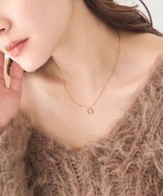 Phoebe 【Xmas Collection】パヴェモチーフネックレス&ツイストイヤリングセット/BOX&ショッパー付き