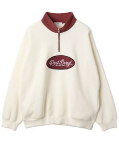 WEGO サークルロゴハーフジッププルオーバー