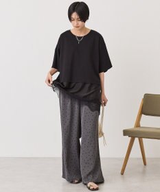 AMERICAN HOLIC レースドッキングＴシャツ