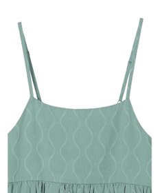 Green Parks ・ＥＬＥＮＣＡＲＥ　ＤＵＥ　ジャカードキャミワンピ