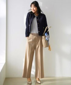 ANY SIS L リボンヤーンライトツイード ジャケット