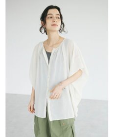 CRAFT STANDARD BOUTIQUE ウ゛ィンテージボイル２ＷＡＹタックブラウス