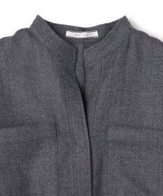 BEIGE， 【VERY NaVY12月号掲載】TERNES / ビックポケットプルオーバーウールブラウス