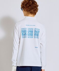 PW CIRCULUS 【吸水速乾 / UV遮蔽率99.5% UVカット / ストレッチ】【MEN】DELFT ロングスリーブモックT ゴルフ