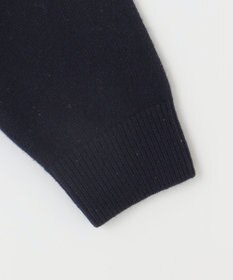 自由区 L 【洗える】ウールカシミヤブレンドラメスパンコールクルーネック ニット