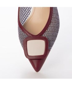 MODE ET JACOMO <MODE ET JACOMO>ポインテッドバックルデザインパンプス