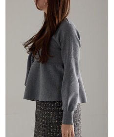 Te chichi アシンメトリーフリルニット《2025winter catalog item》