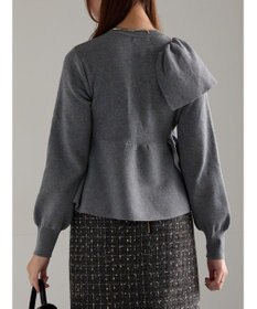 Te chichi アシンメトリーフリルニット《2025winter catalog item》