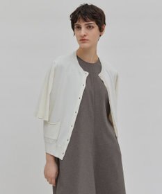 BEIGE， 【洗える】VALOIS / 半袖カーディガン