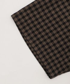 WEGO 【ユニセックス着用ITEM】ブリーチチェックロゴシャツ（SS）