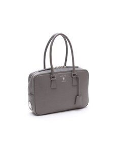 A.D.M.J. 牛革 ボストンバッグ 28cm※SILVER金具