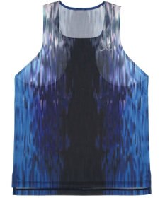 CW-X 【MEN】 CW-X トップス 【薄軽ランニングシャツ】 ノースリーブ タンクトップ スクエアネック 吸汗速乾性(本体) メンズ DLO180 /ワコール