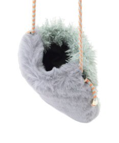 MOONBAT 【ファーバッグ 】2WAYスマートフォンポシェット  フェイクファー