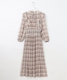 Feroux 【洗える】プリーツ ワンピース