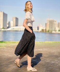 TOCCA 【洗える】PRINTEMPS スカート