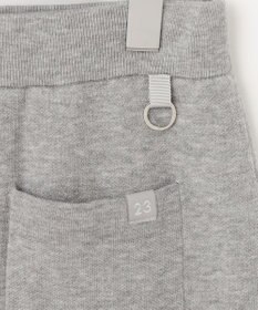 23区GOLF ウォッシャブルで気軽に着られる【WOMEN】モールボーダー ニットスカート