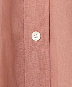 JOSEPH HOMME 【LEON 掲載】リネンストレッチブロード　バンドカラーシャツ