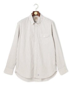 J.PRESS MEN 【SUPIMAコットン使用】マルチストライプブロードシャツ / B.D.
