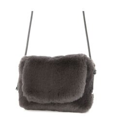 UNBILLION カシュカシュ cachecache / エコファーシンプルフラップショルダー