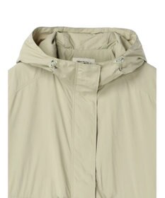 earth music&ecology テックフードロングコート