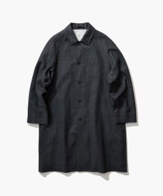 ATON LINEN WOOL TWILL | バルマカーンコート - UNISEX