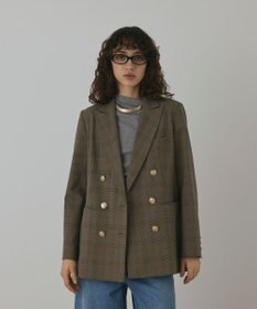 GRACE CONTINENTAL バックベンツダブルジャケット