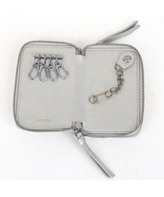 UNBILLION ペルケ perche / ドット型押し・ジャバラカードキーケース