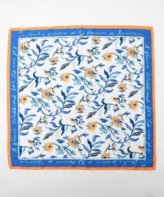 ANY フラワーモチーフスカーフ