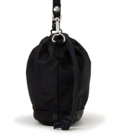 LeSportsac DRAWSTRING BUCKET CHARM/リサイクルドブラックJP