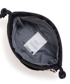 LeSportsac DRAWSTRING BUCKET CHARM/リサイクルドブラックJP