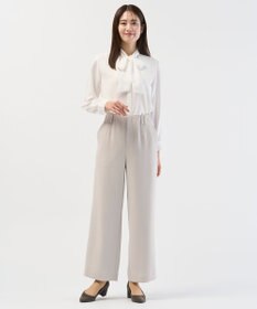 J.PRESS LADIES S ヌーディスバックサテン ブラウス