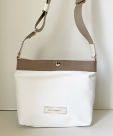 Hekhèr Le Style de Vie 新色追加【日本製】PUコートコットンキャンバス ショルダーバッグ