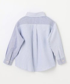 J.PRESS KIDS 【100-130cm】オックスフォード ストライプコンビシャツ