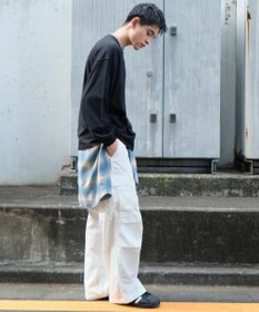 WEGO ビッグコットンT（LS）