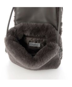 UNBILLION カシュカシュ cachecache / エコファーシンプルフラップショルダー