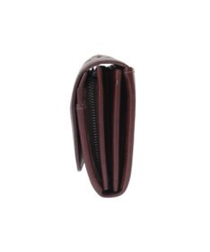 genten カットワーク フラップ長財布