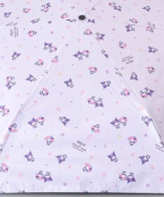 AURORA 【 ANNA SUI（アナ スイ）】マイメロディ&クロミ 晴雨兼用傘（折りたたみ傘）総柄