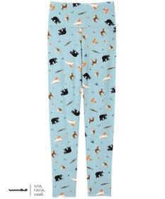 une nana cool MADE WITH 京都市動物園 ハラマキ付レギンス