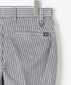 23区GOLF 【MEN】【撥水・ストレッチ】サッカーストライプ フルレングスパンツ