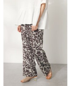 CRAFT STANDARD BOUTIQUE インド綿総柄イージーパンツ