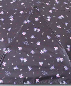 AURORA 【 ANNA SUI（アナ スイ）】マイメロディ&クロミ 晴雨兼用傘（折りたたみ傘）総柄