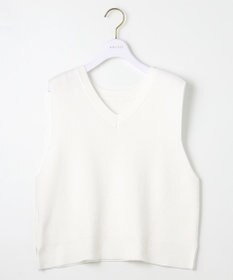 ANY SIS 【前後着用可】2WAYニット ベスト