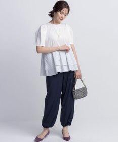 組曲 L ポリエステルレーヨンツイル パンツ