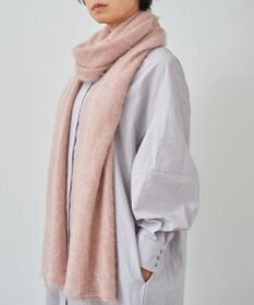 AND WOOL 【ファー加工】カシミヤ100％のストール